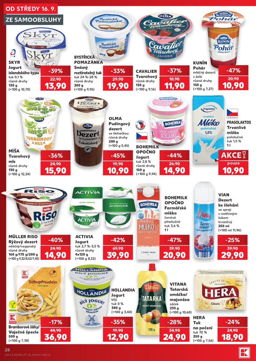 Kaufland catalog page 28 — 2026-09-16 to 2026-09-22