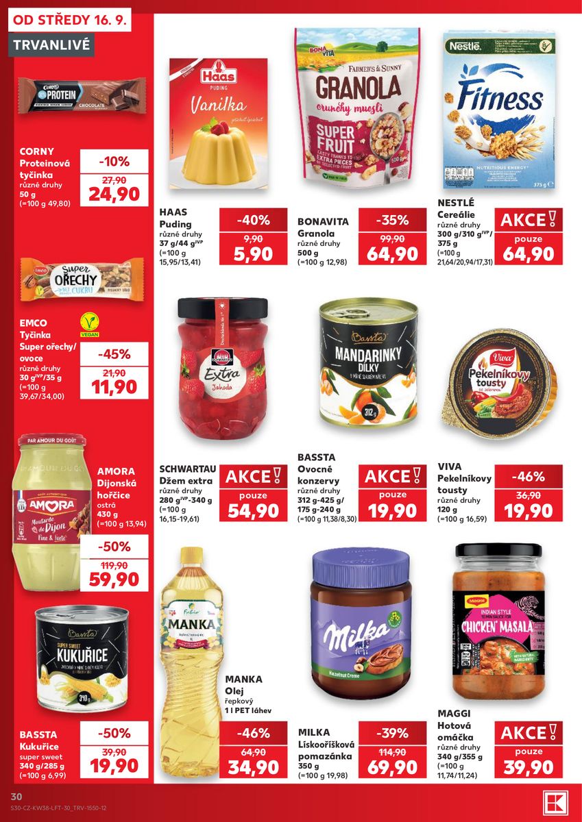 Kaufland catalog page 30 — 2026-09-16 to 2026-09-22