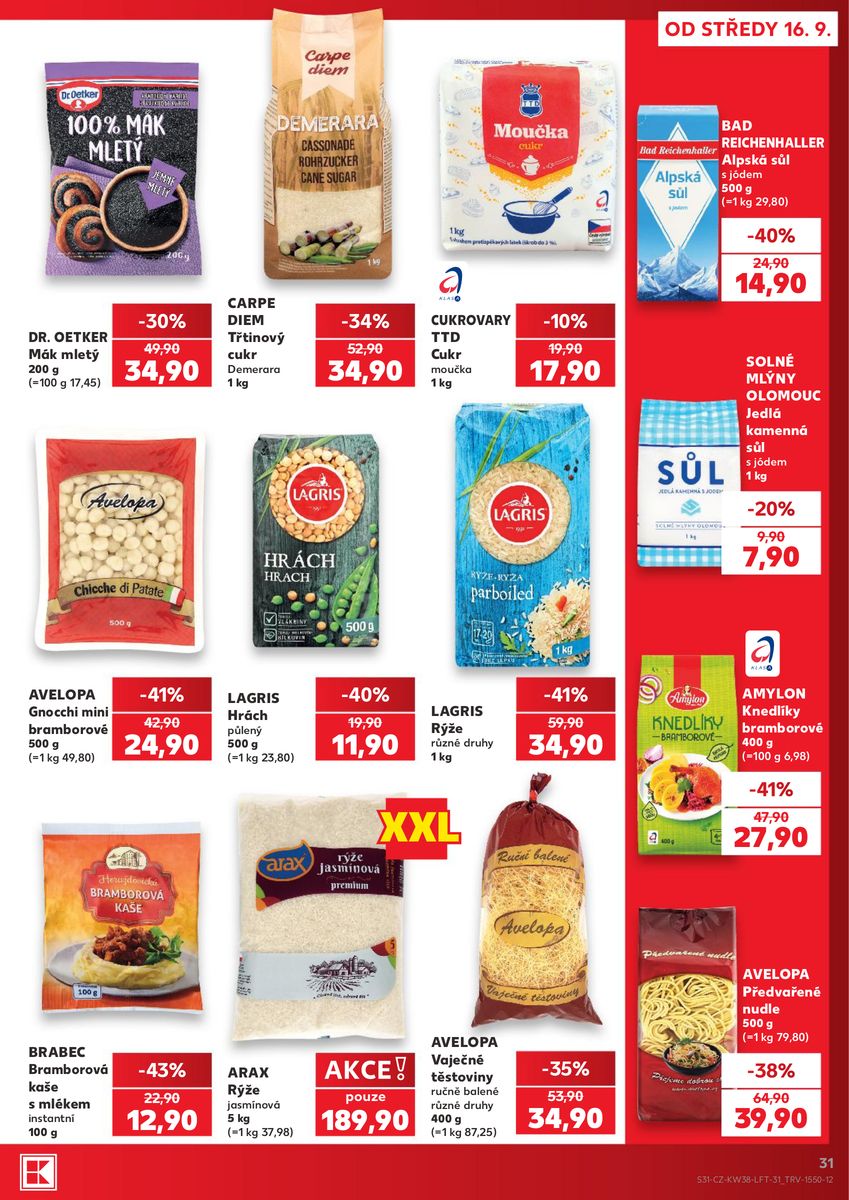 Kaufland catalog page 31 — 2026-09-16 to 2026-09-22