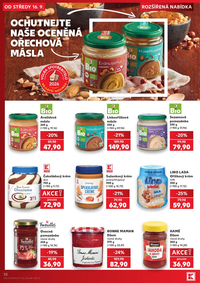 Kaufland catalog page 32 — 2026-09-16 to 2026-09-22
