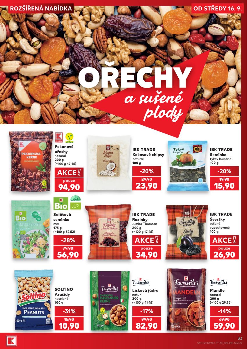 Kaufland catalog page 33 — 2026-09-16 to 2026-09-22