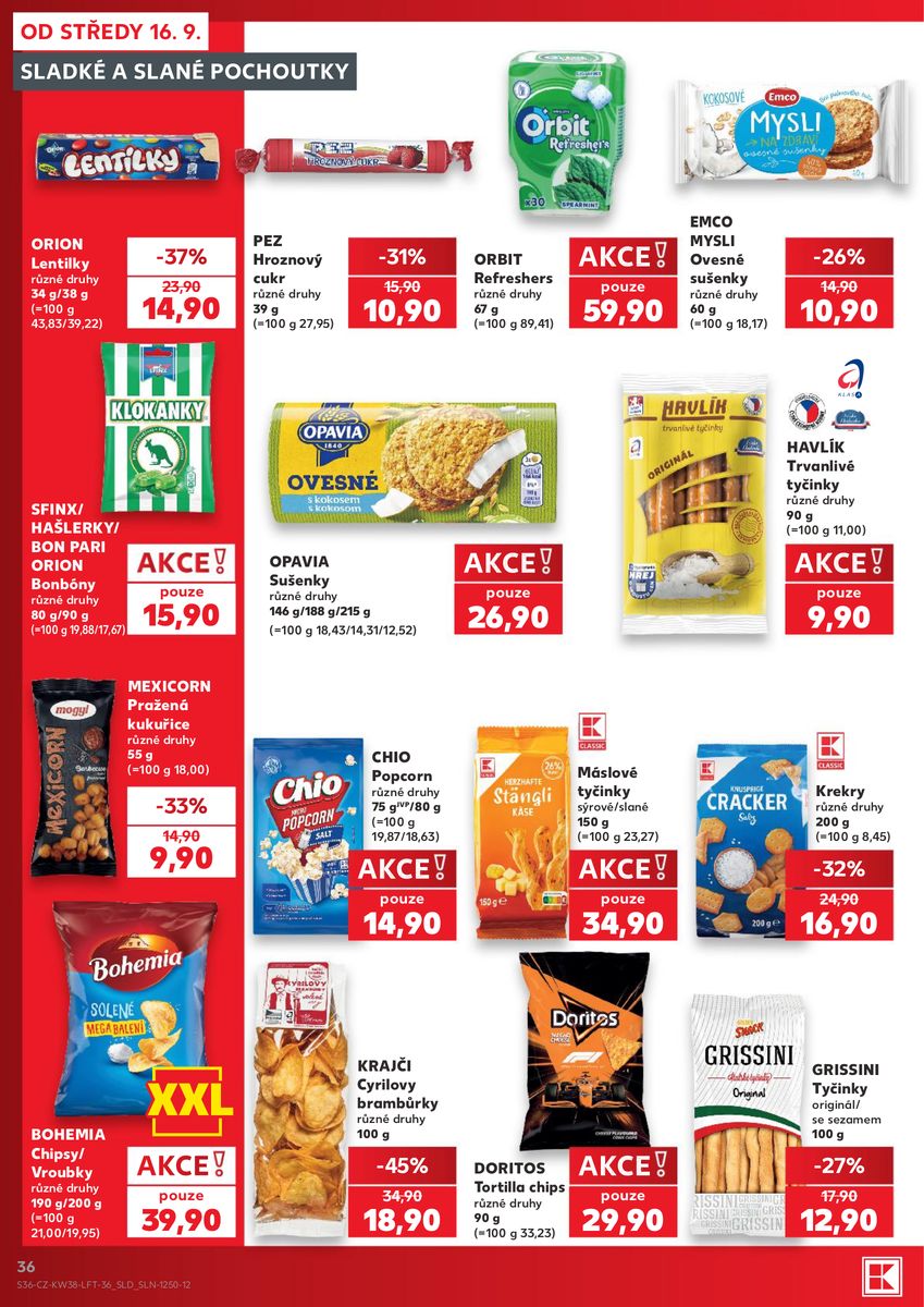 Kaufland catalog page 36 — 2026-09-16 to 2026-09-22