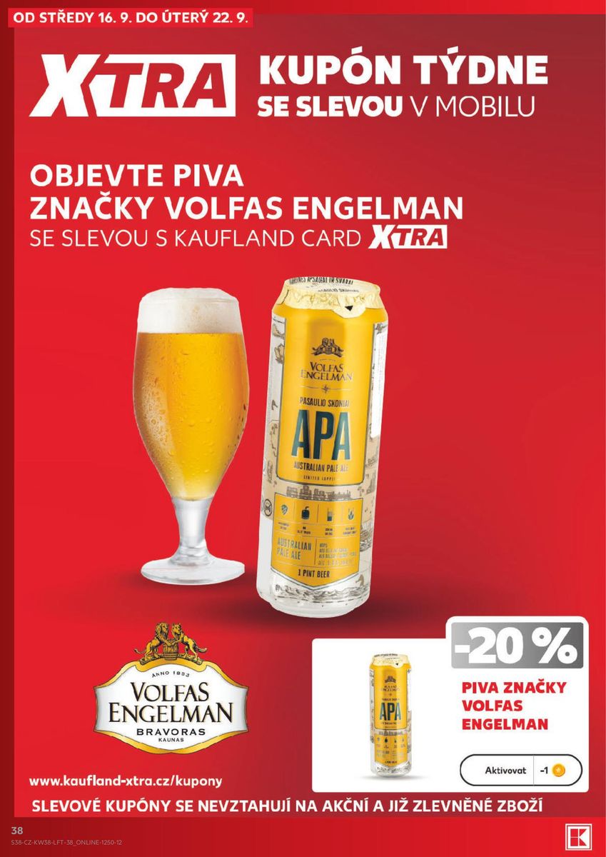 Kaufland catalog page 38 — 2026-09-16 to 2026-09-22