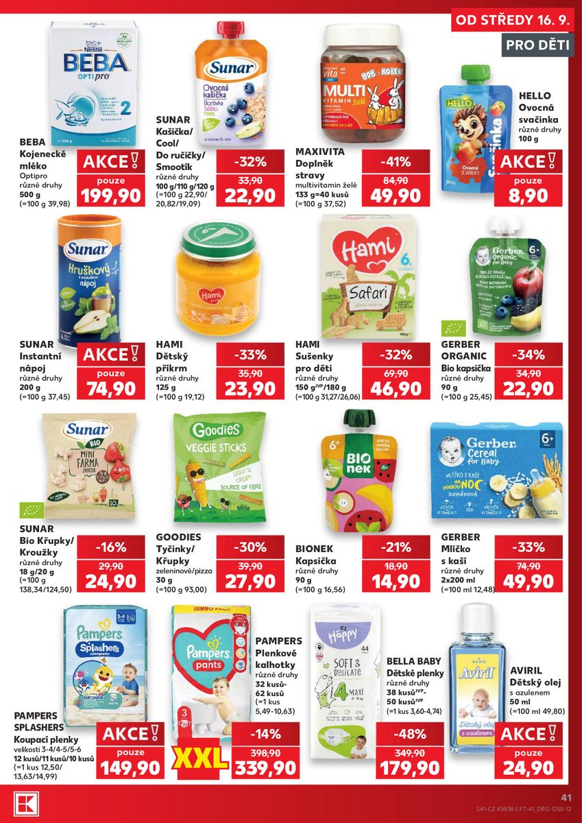 Kaufland catalog page 41 — 2026-09-16 to 2026-09-22