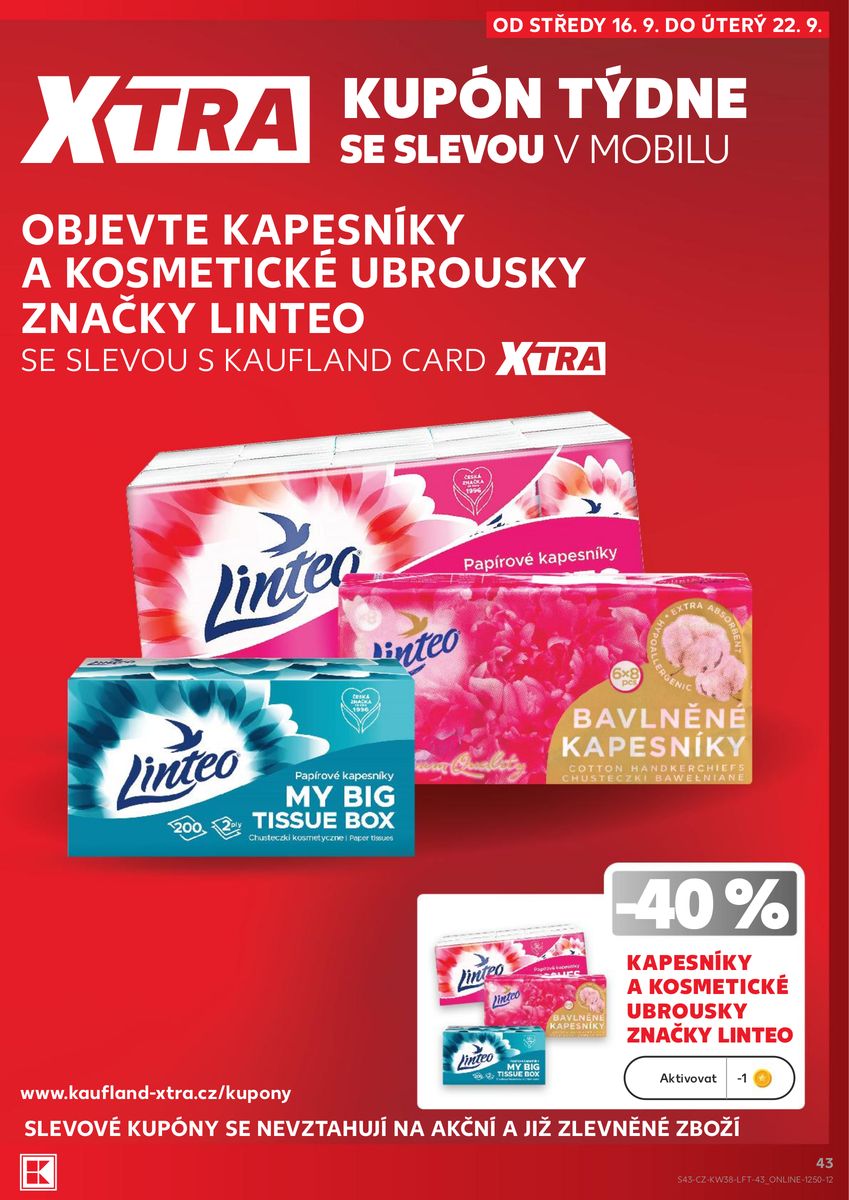 Kaufland catalog page 43 — 2026-09-16 to 2026-09-22