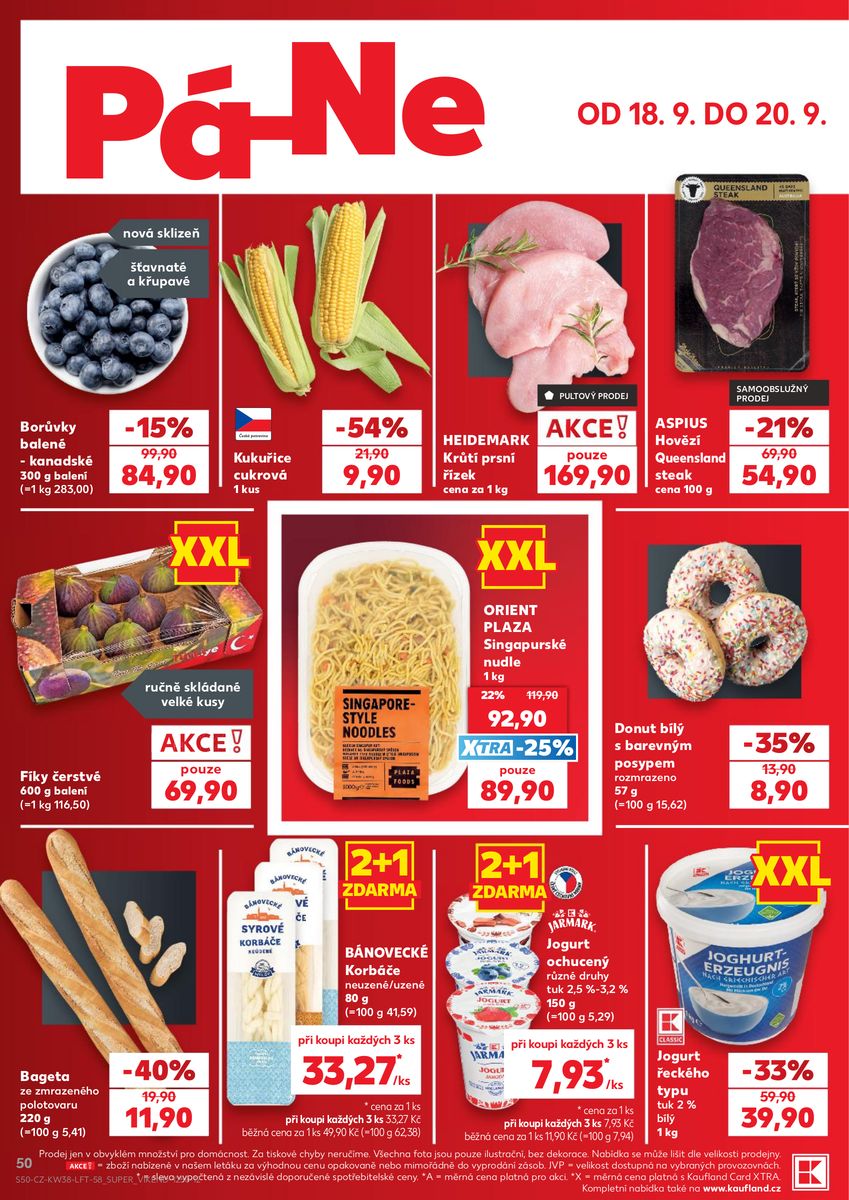 Kaufland catalog page 50 — 2026-09-16 to 2026-09-22