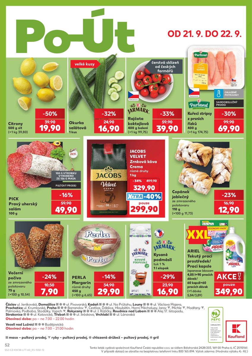 Kaufland catalog page 52 — 2026-09-16 to 2026-09-22