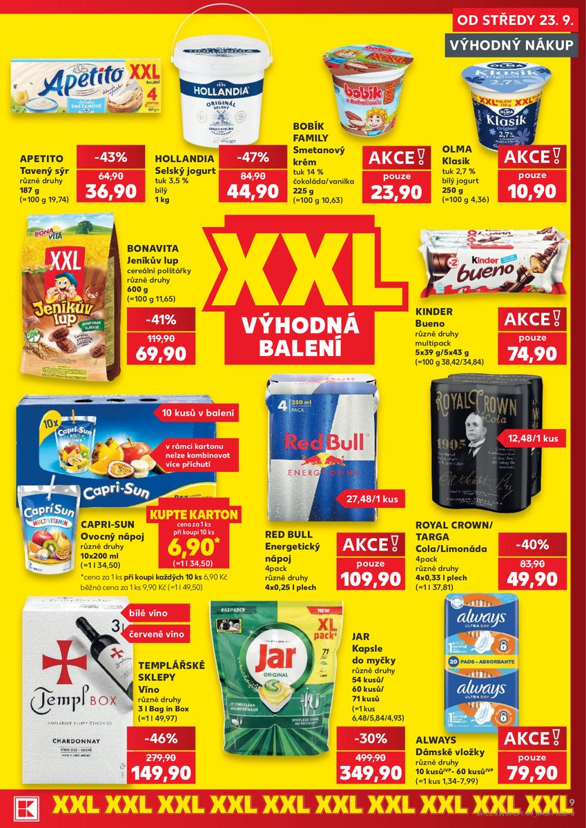 Kaufland catalog page 9 — 2026-09-23 to 2026-09-29