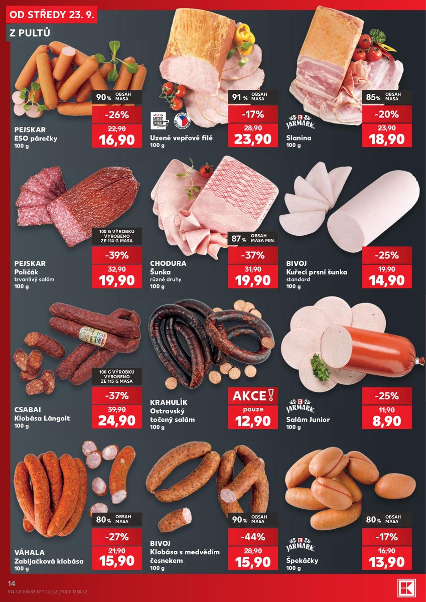Kaufland catalog page 14 — 2026-09-23 to 2026-09-29