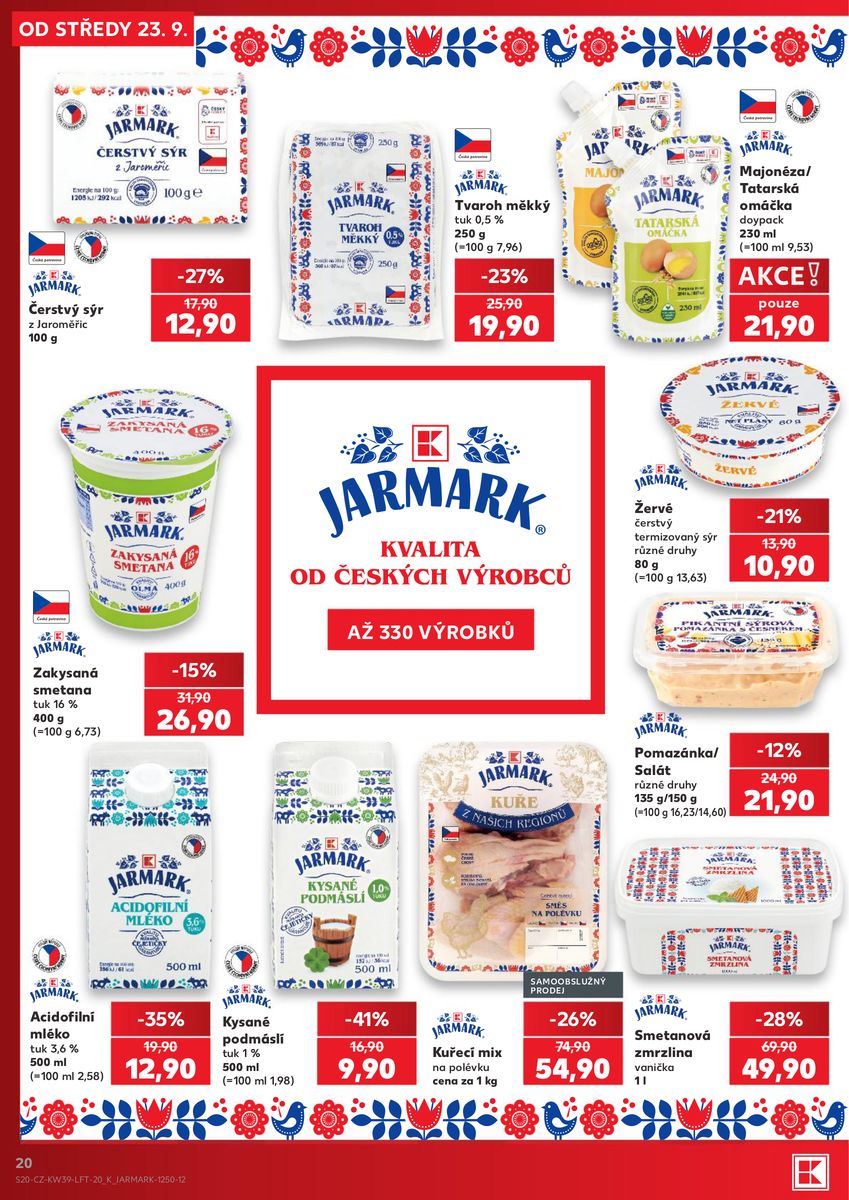 Kaufland catalog page 20 — 2026-09-23 to 2026-09-29