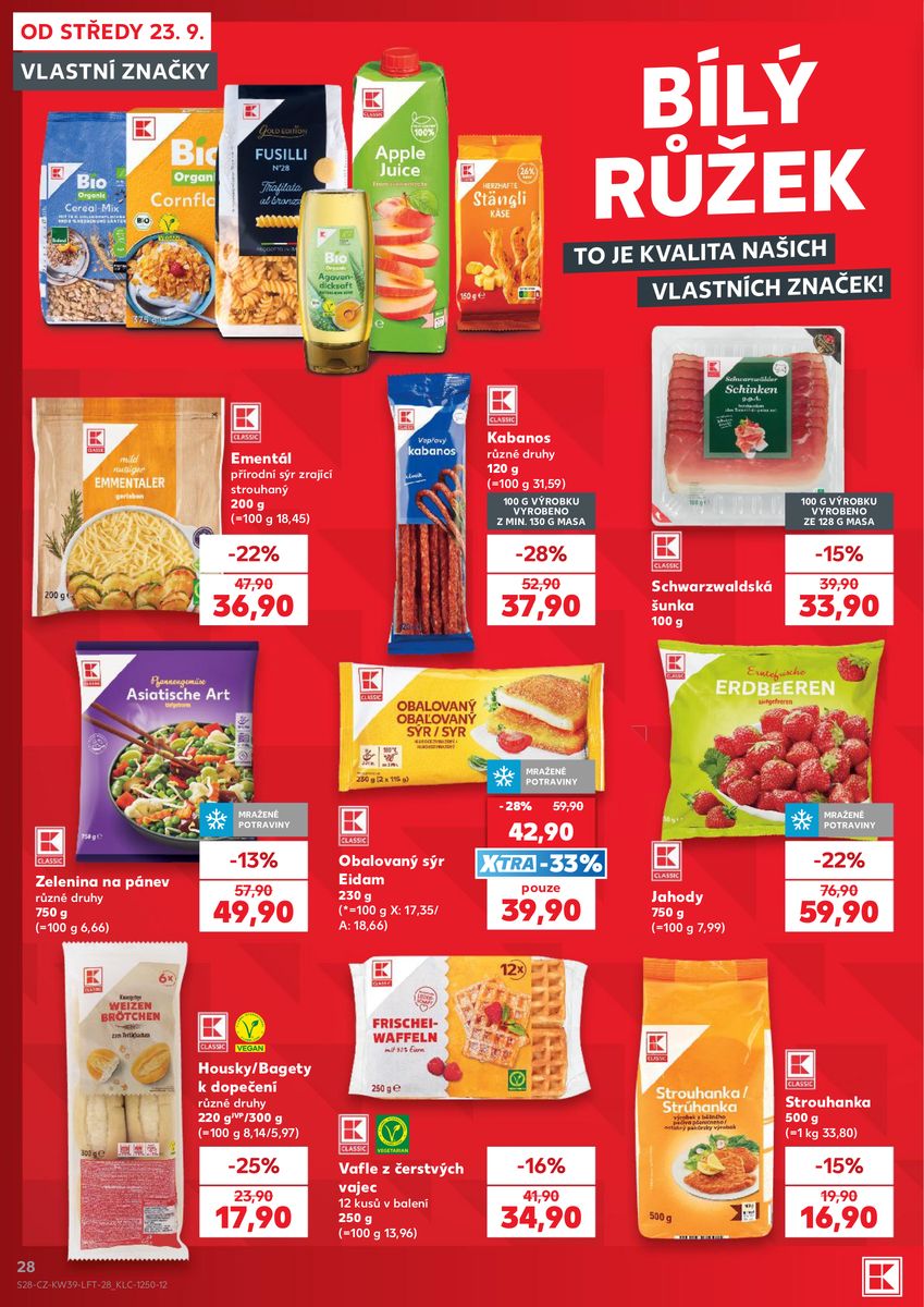 Kaufland catalog page 28 — 2026-09-23 to 2026-09-29