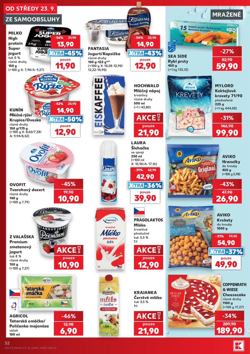 Kaufland catalog page 32 — 2026-09-23 to 2026-09-29