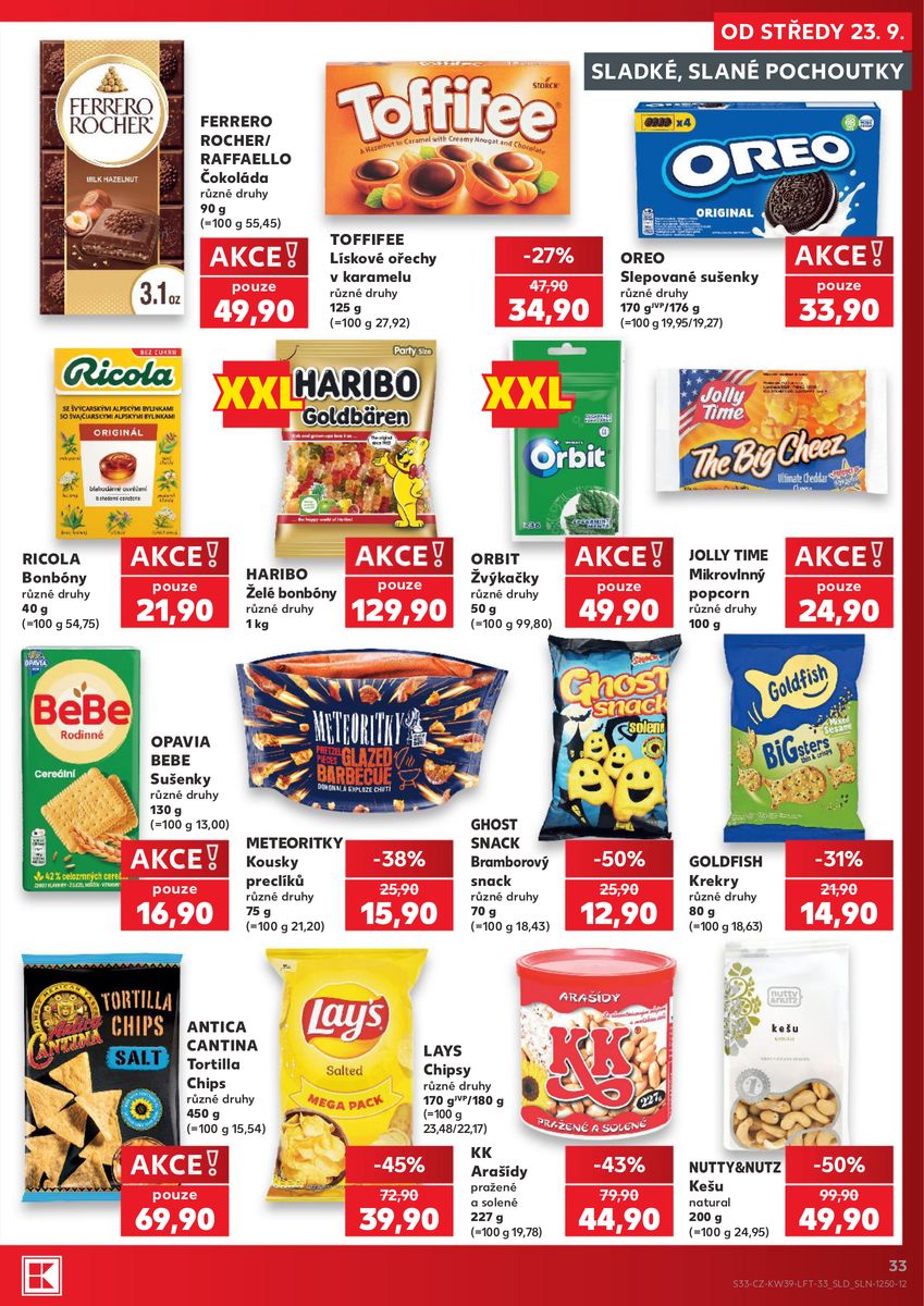 Kaufland catalog page 33 — 2026-09-23 to 2026-09-29