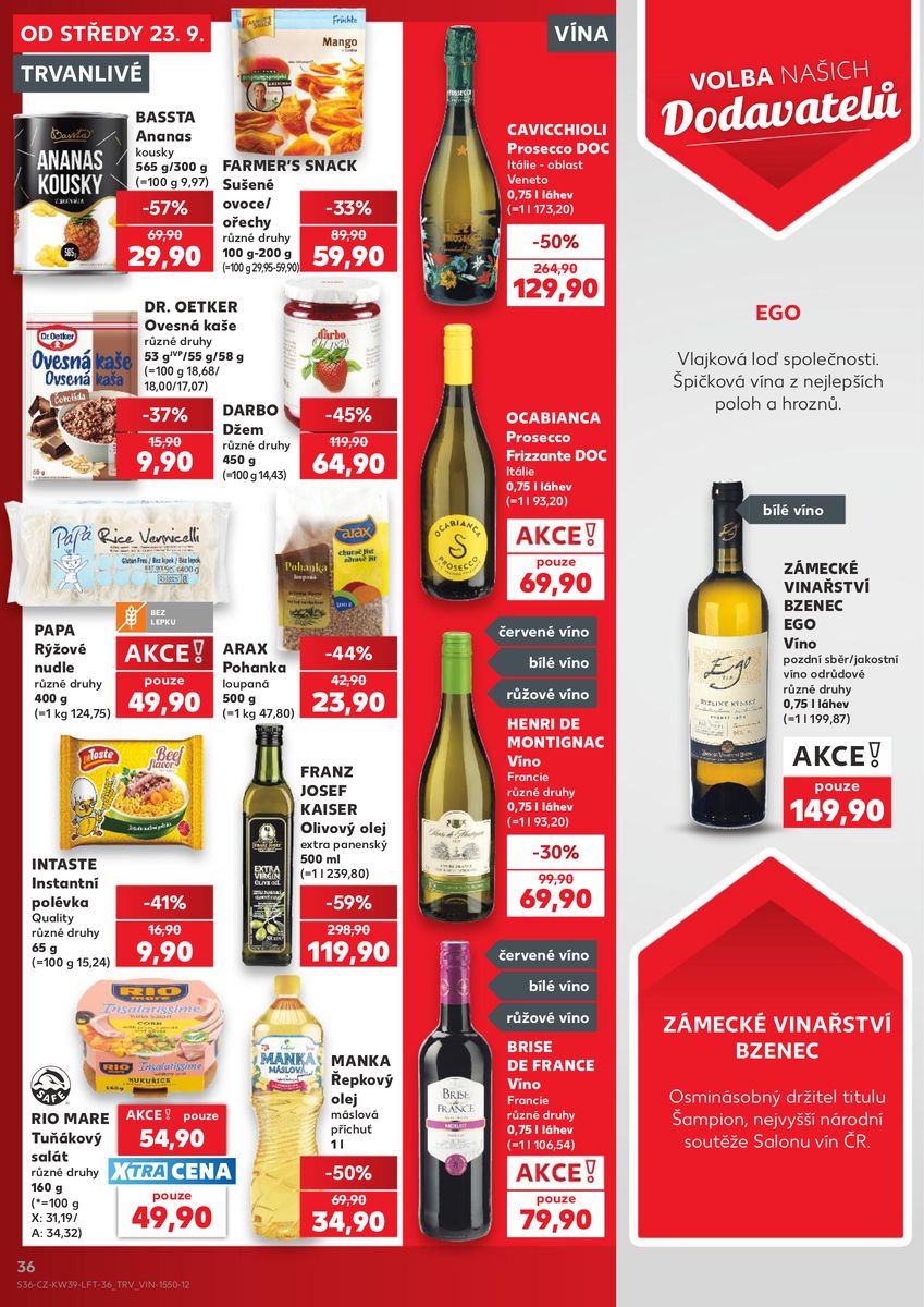 Kaufland catalog page 36 — 2026-09-23 to 2026-09-29