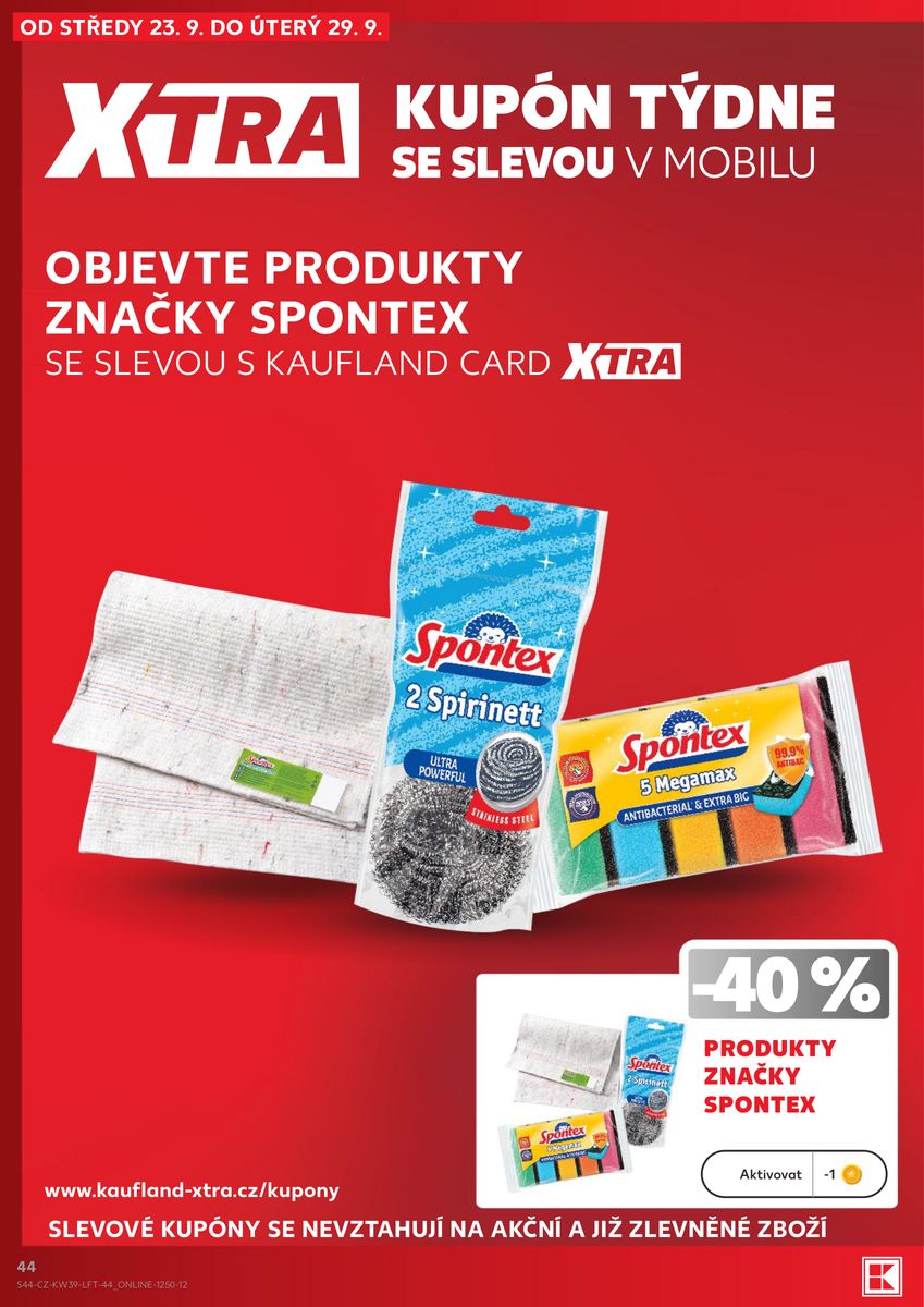 Kaufland catalog page 44 — 2026-09-23 to 2026-09-29