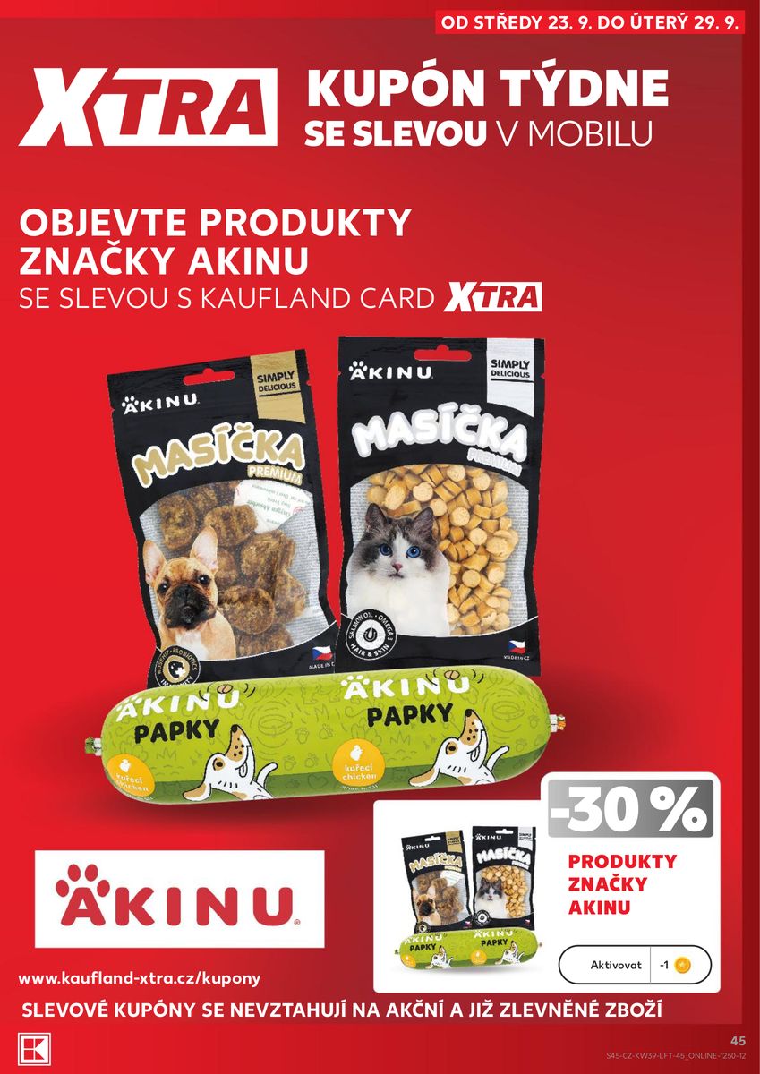 Kaufland catalog page 45 — 2026-09-23 to 2026-09-29