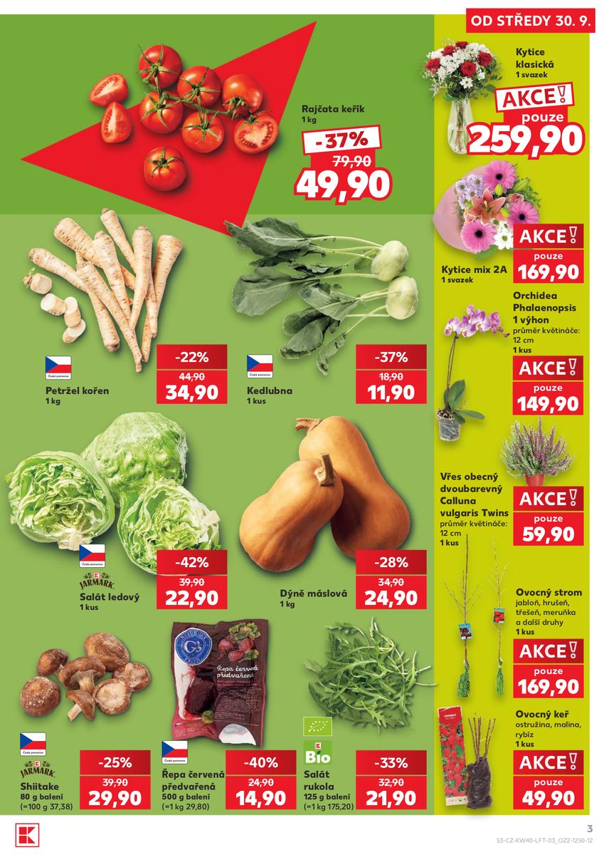 Kaufland catalog page 3 — 2026-09-30 to 2026-10-06