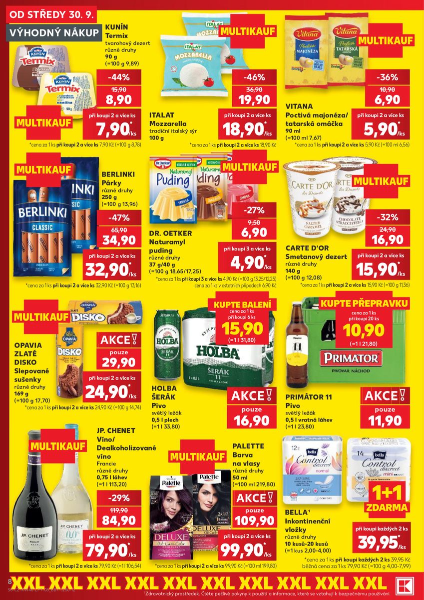 Kaufland catalog page 8 — 2026-09-30 to 2026-10-06