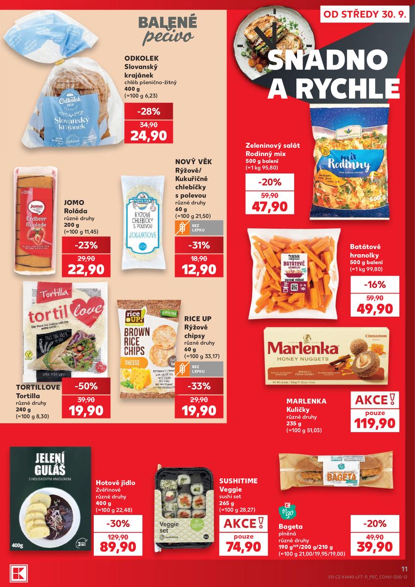 Kaufland catalog page 11 — 2026-09-30 to 2026-10-06