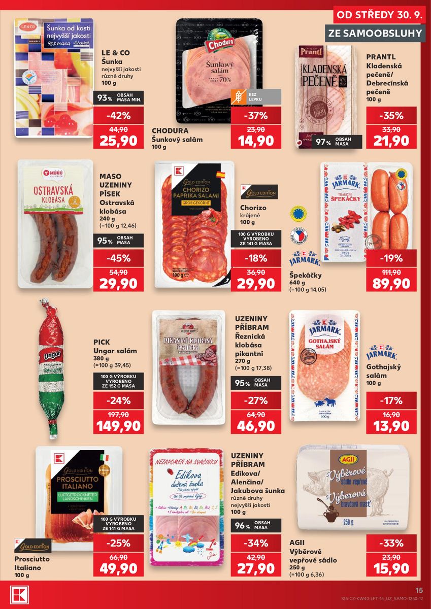 Kaufland catalog page 15 — 2026-09-30 to 2026-10-06