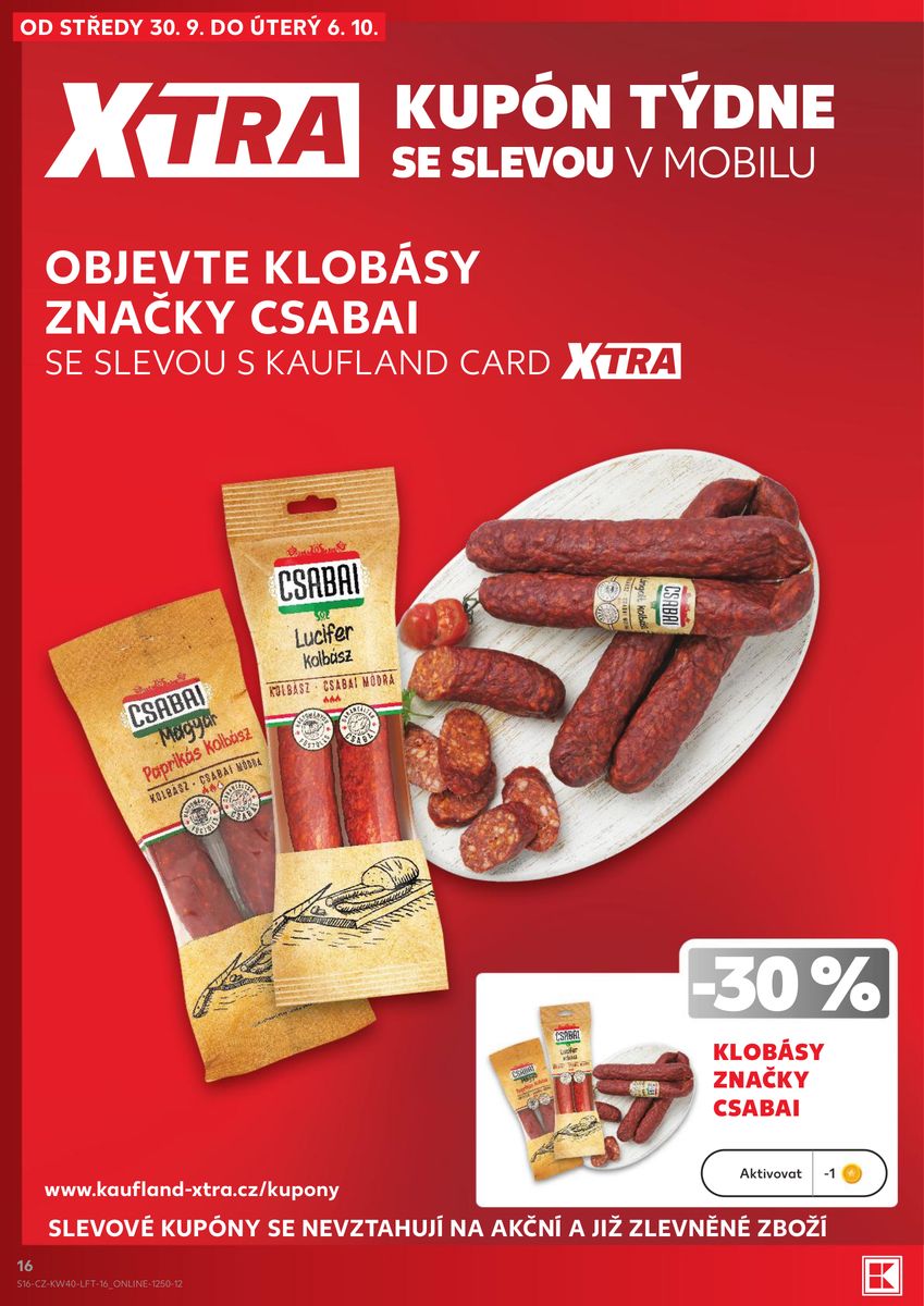 Kaufland catalog page 16 — 2026-09-30 to 2026-10-06