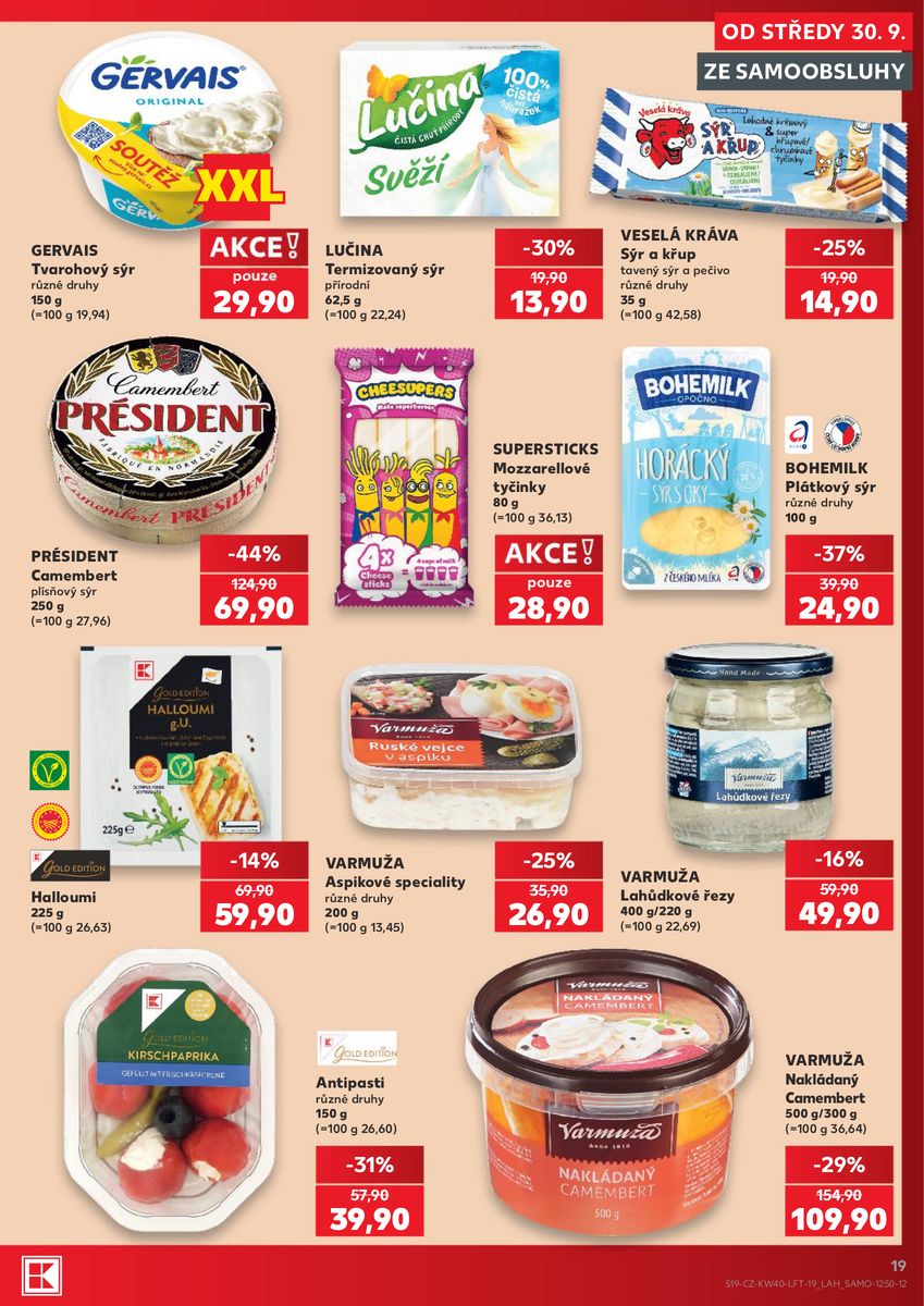 Kaufland catalog page 19 — 2026-09-30 to 2026-10-06