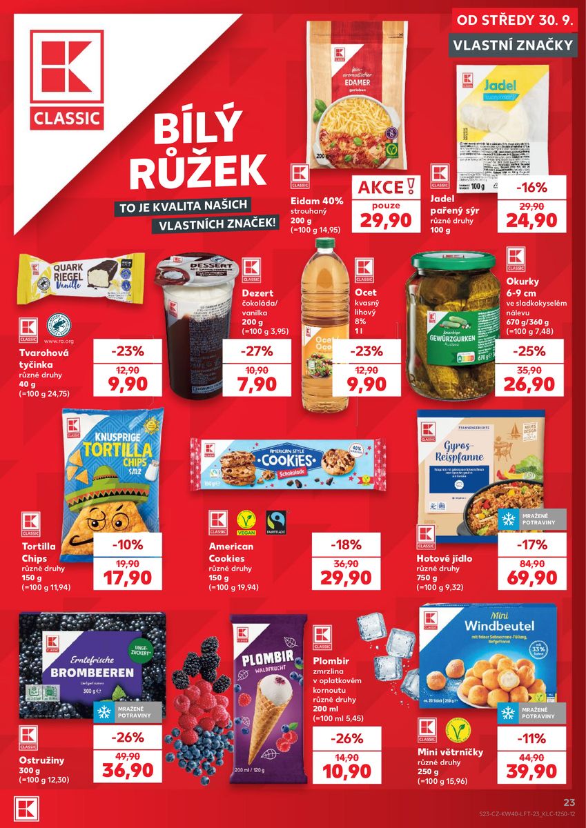 Kaufland catalog page 23 — 2026-09-30 to 2026-10-06