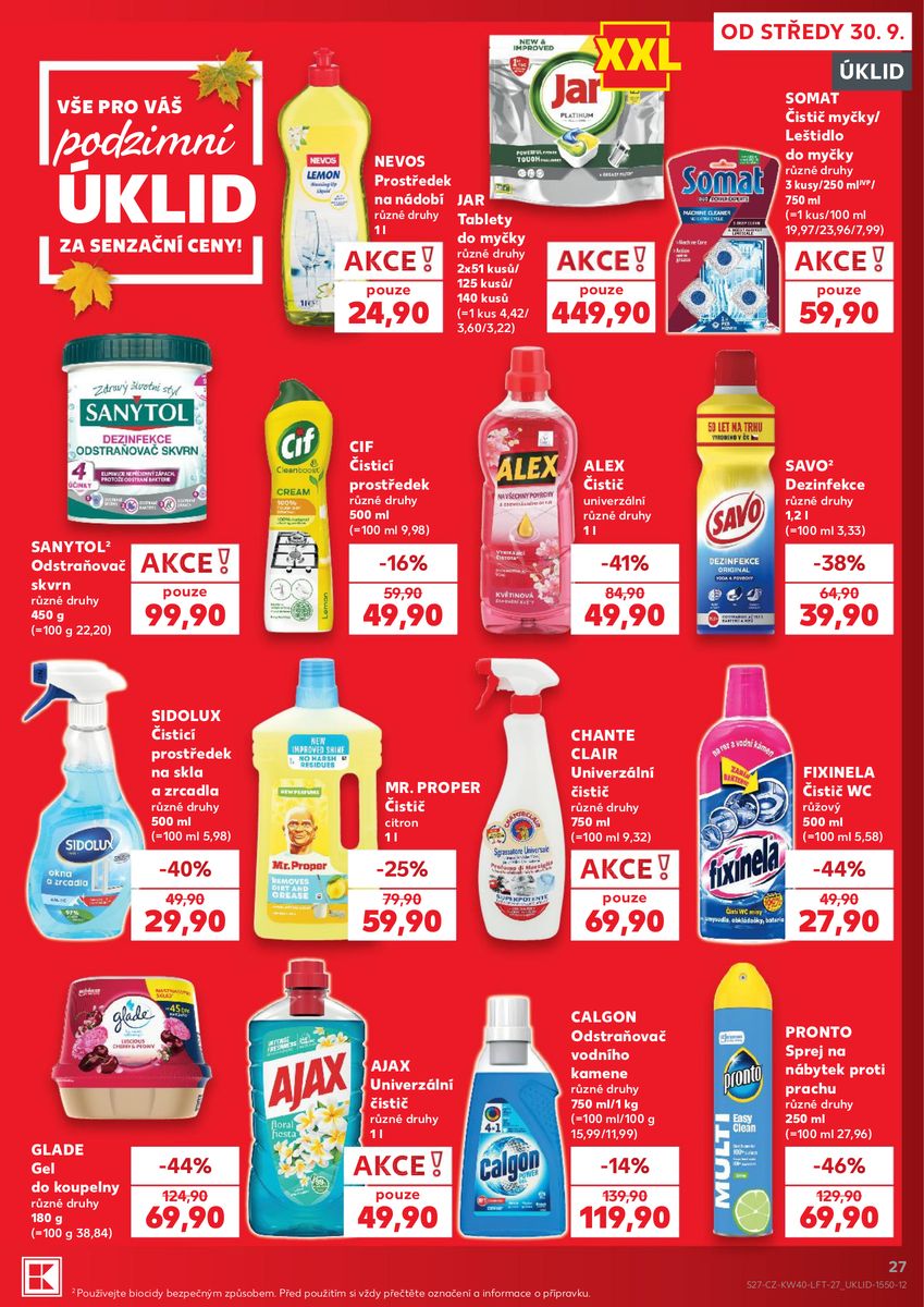 Kaufland catalog page 27 — 2026-09-30 to 2026-10-06