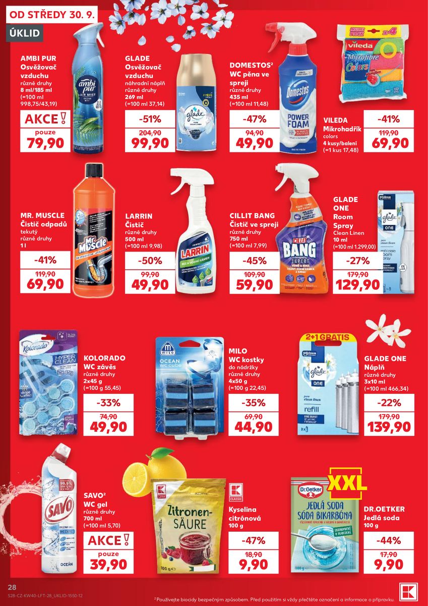 Kaufland catalog page 28 — 2026-09-30 to 2026-10-06