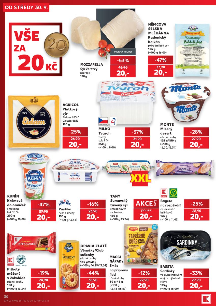 Kaufland catalog page 30 — 2026-09-30 to 2026-10-06