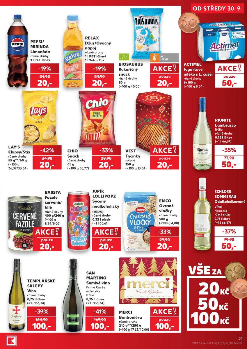 Kaufland catalog page 31 — 2026-09-30 to 2026-10-06