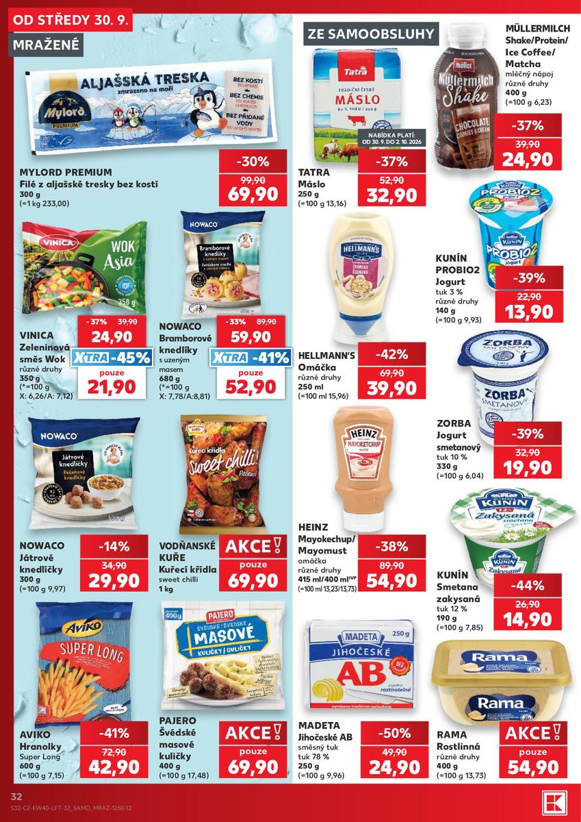 Kaufland catalog page 32 — 2026-09-30 to 2026-10-06