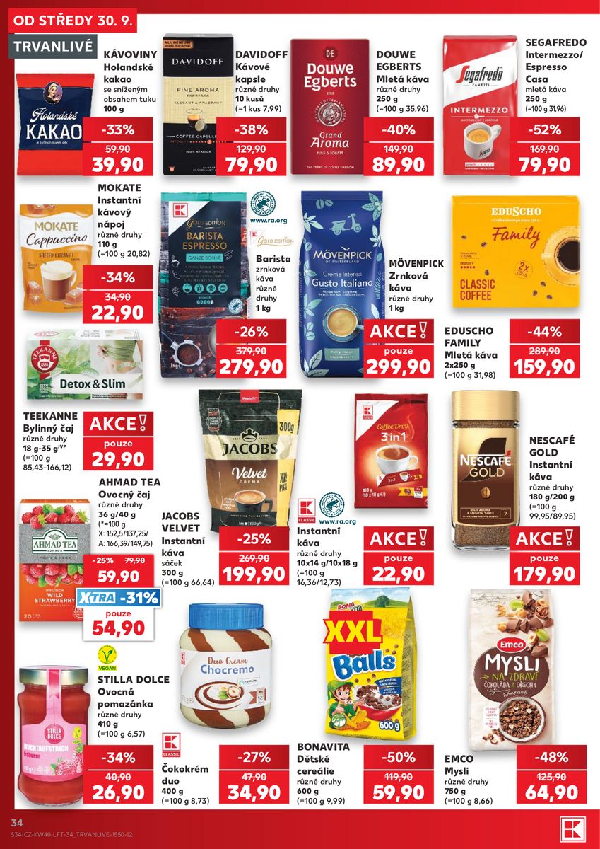 Kaufland catalog page 34 — 2026-09-30 to 2026-10-06