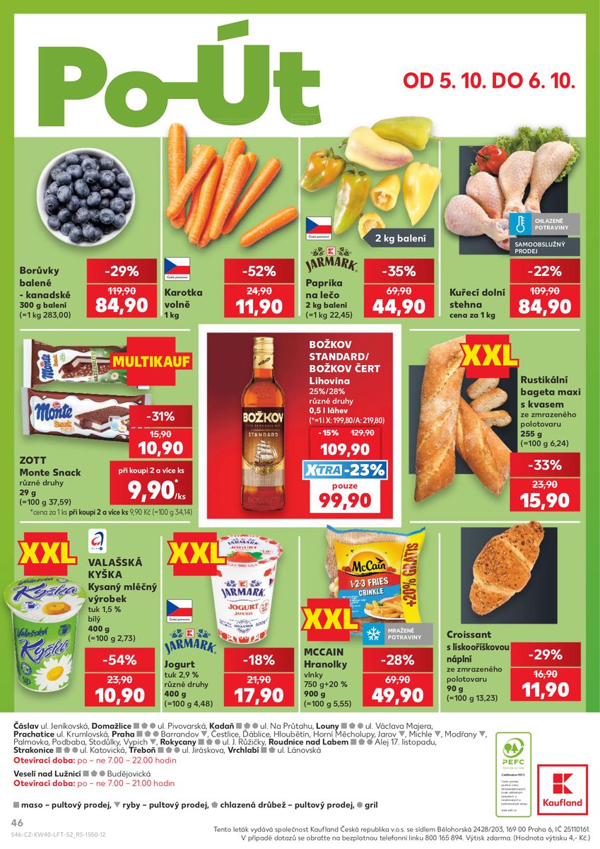 Kaufland catalog page 46 — 2026-09-30 to 2026-10-06
