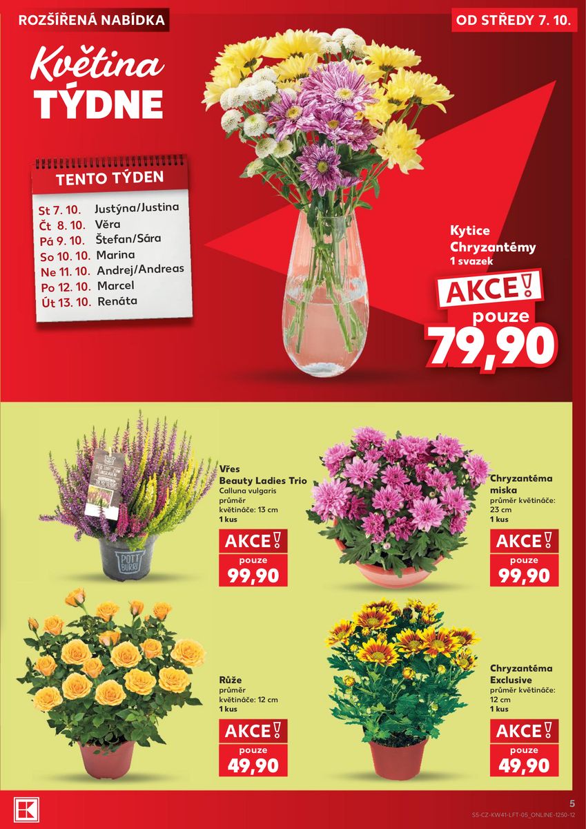 Kaufland catalog page 5 — 2026-10-07 to 2026-10-13