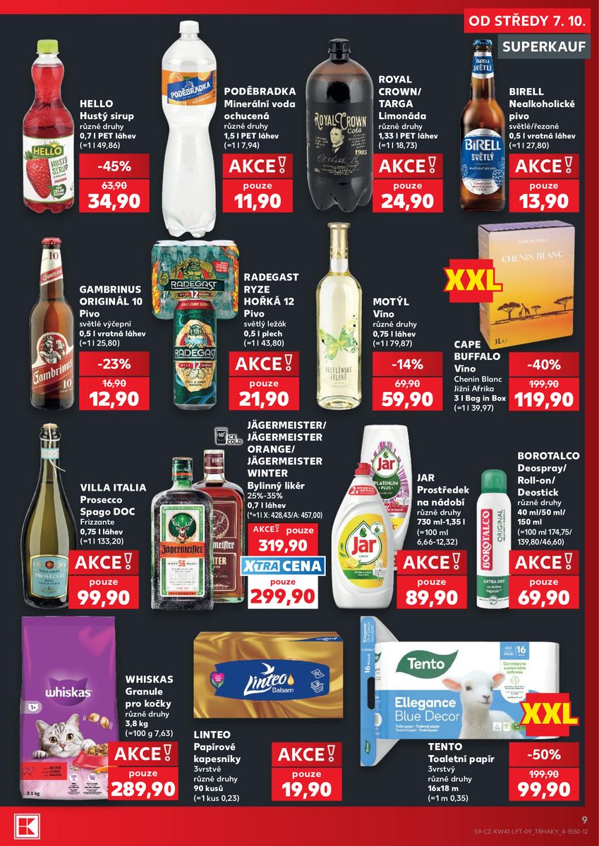 Kaufland catalog page 9 — 2026-10-07 to 2026-10-13
