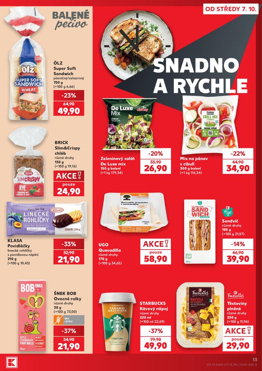 Kaufland catalog page 13 — 2026-10-07 to 2026-10-13