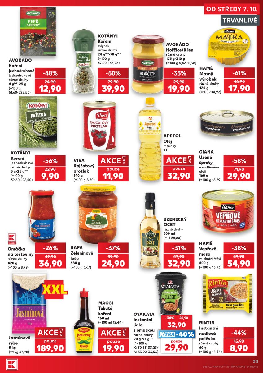 Kaufland catalog page 33 — 2026-10-07 to 2026-10-13