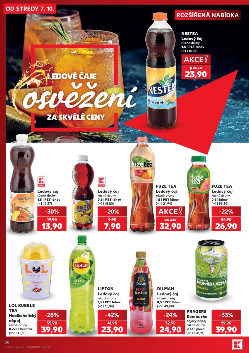 Kaufland catalog page 38 — 2026-10-07 to 2026-10-13