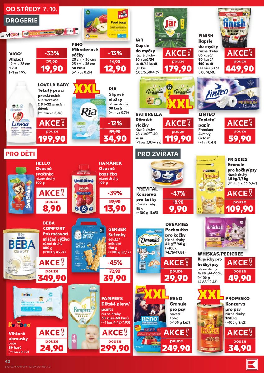 Kaufland catalog page 42 — 2026-10-07 to 2026-10-13