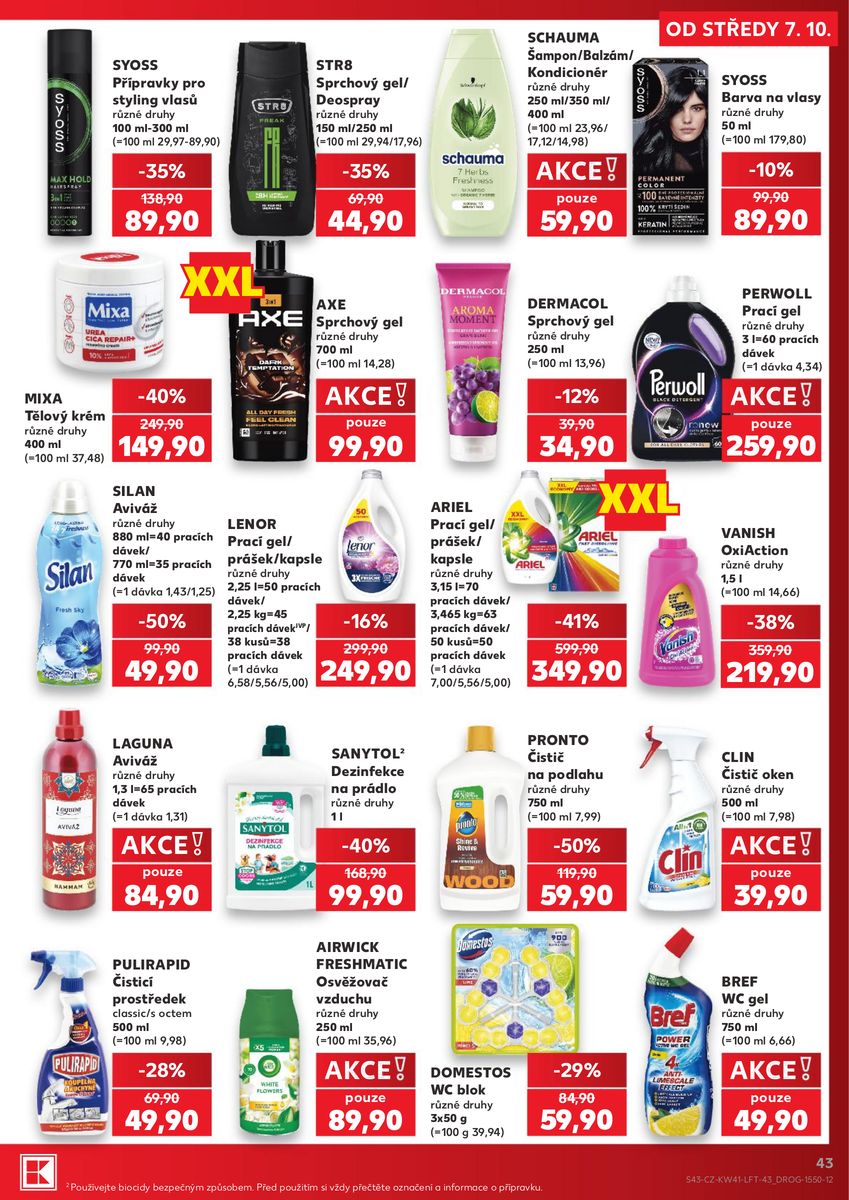 Kaufland catalog page 43 — 2026-10-07 to 2026-10-13