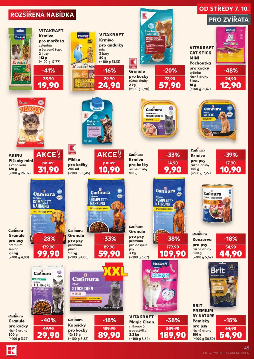 Kaufland catalog page 45 — 2026-10-07 to 2026-10-13