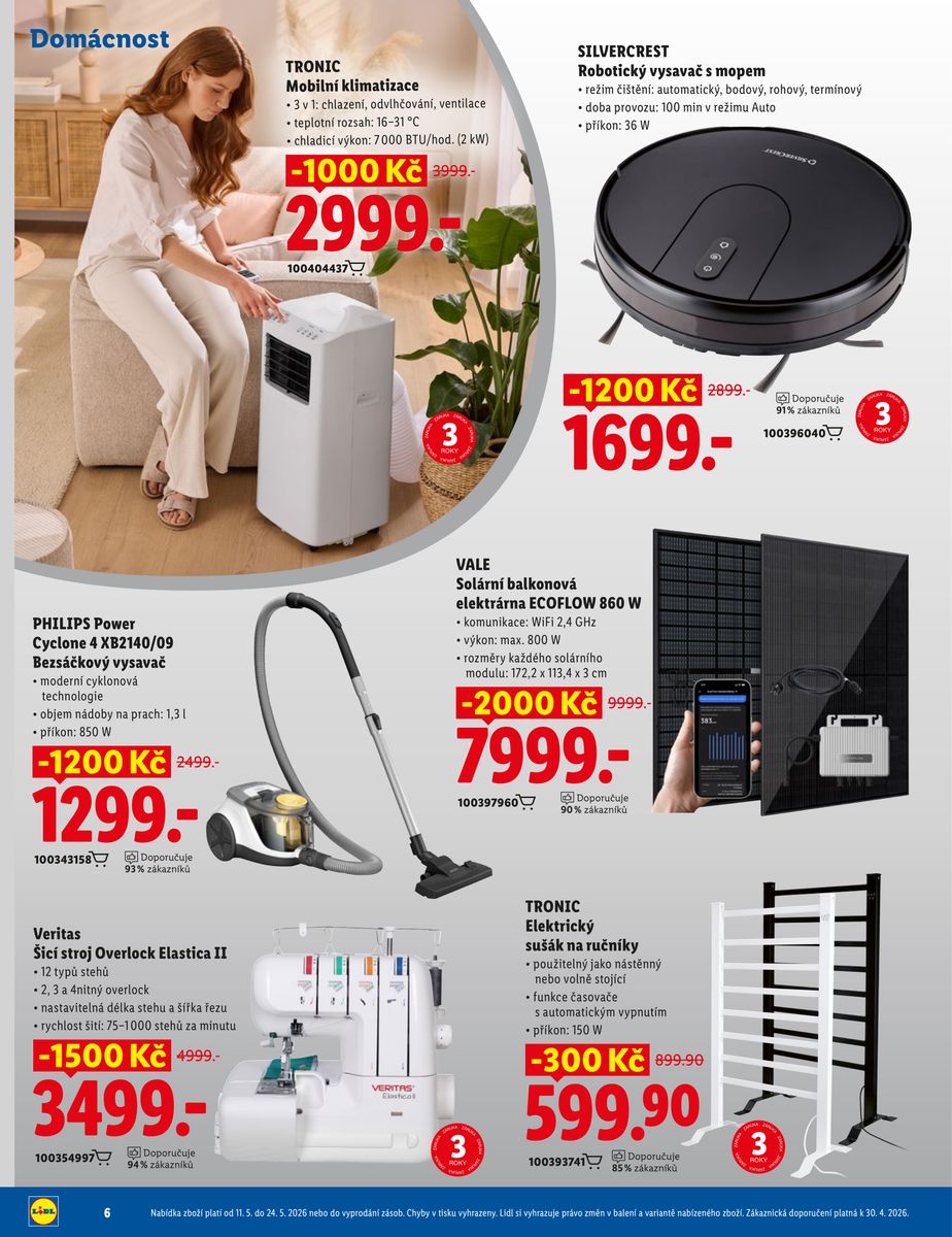 Lidl catalog page 6 — 2026-05-11 to 2026-05-24