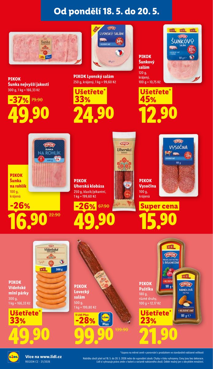 Lidl catalog page 22 — 2026-05-18 to 2026-05-20