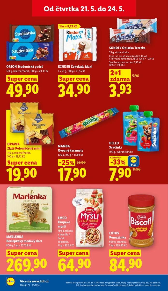 Lidl catalog page 16 — 2026-05-21 to 2026-05-24