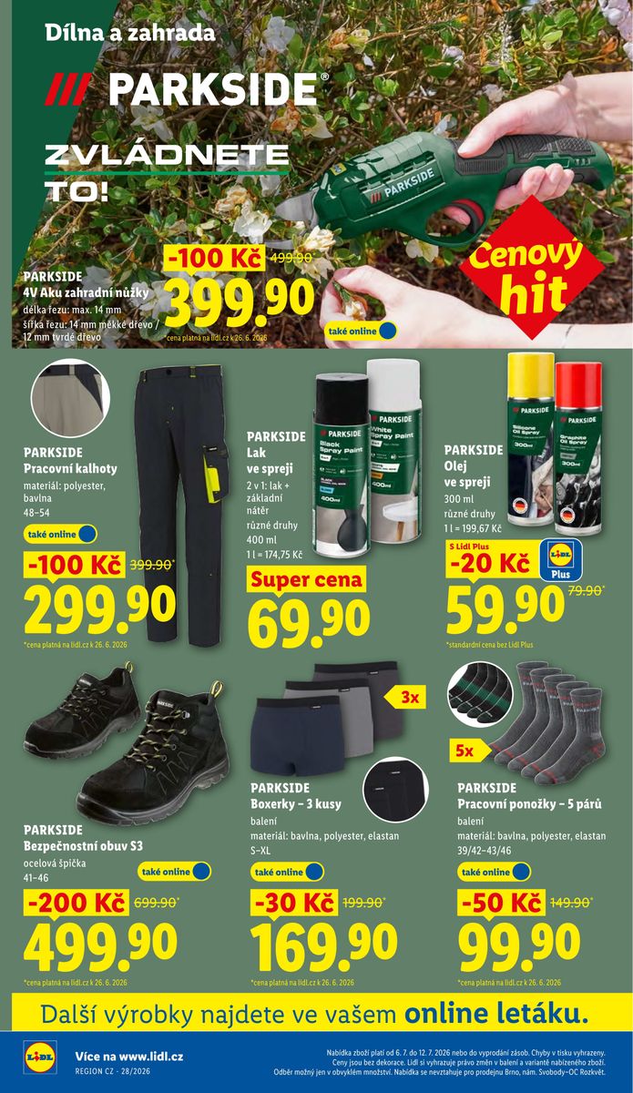 Lidl catalog page 36 — 2026-07-06 to 2026-07-08