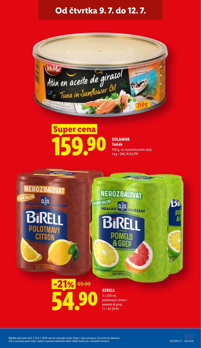 Lidl catalog page 5 — 2026-07-09 to 2026-07-12