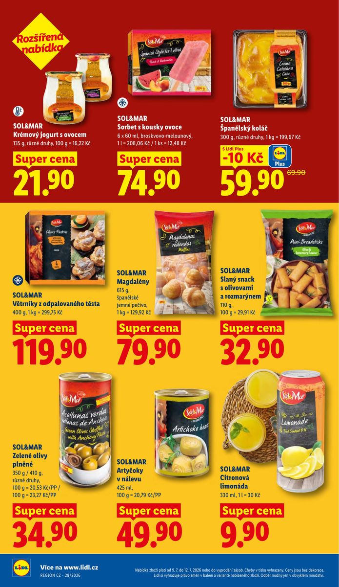 Lidl catalog page 20 — 2026-07-09 to 2026-07-12
