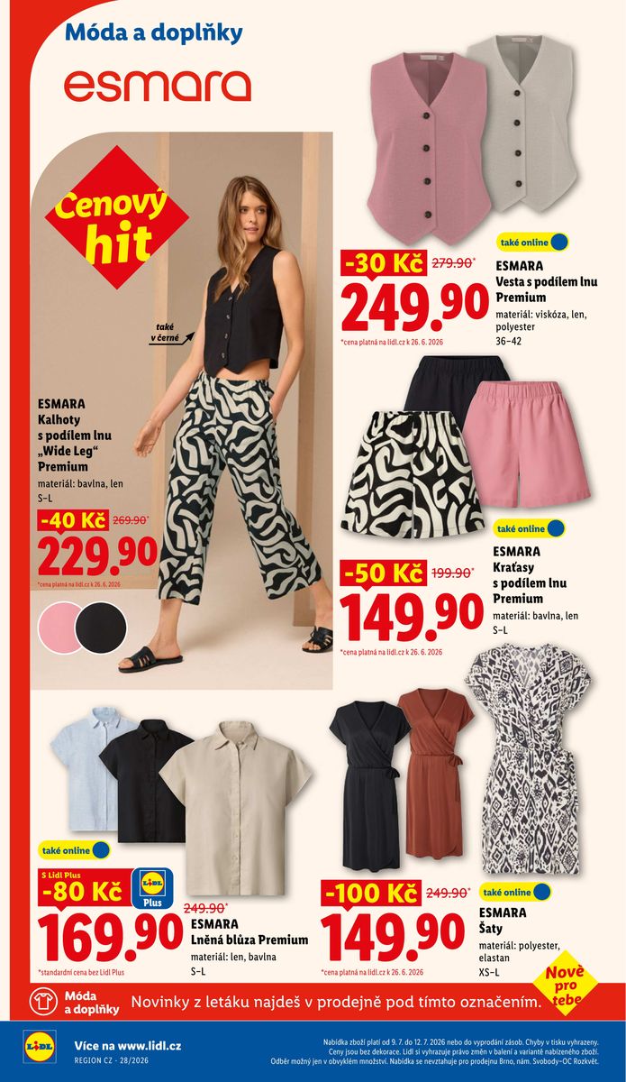 Lidl catalog page 44 — 2026-07-09 to 2026-07-12