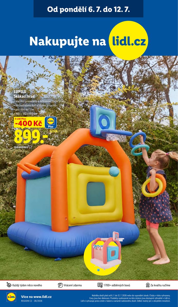 Lidl catalog page 50 — 2026-07-09 to 2026-07-12